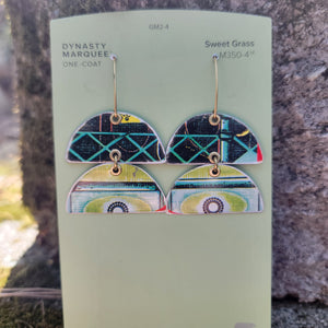 Le Vieux Marché Collection - Repurposed Vintage Tin Earrings