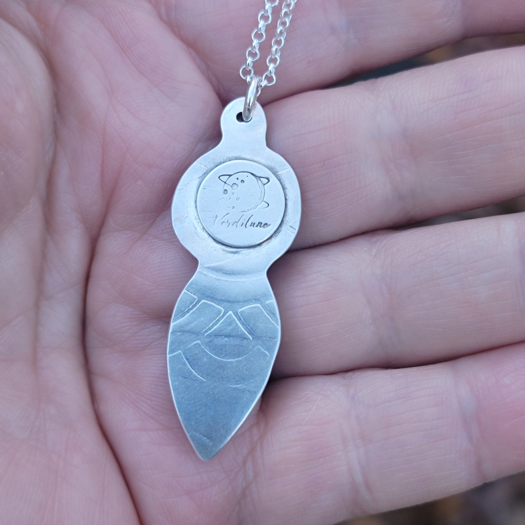 Part 2: Dendritic Agate Pendant Collection in Sterling Silver