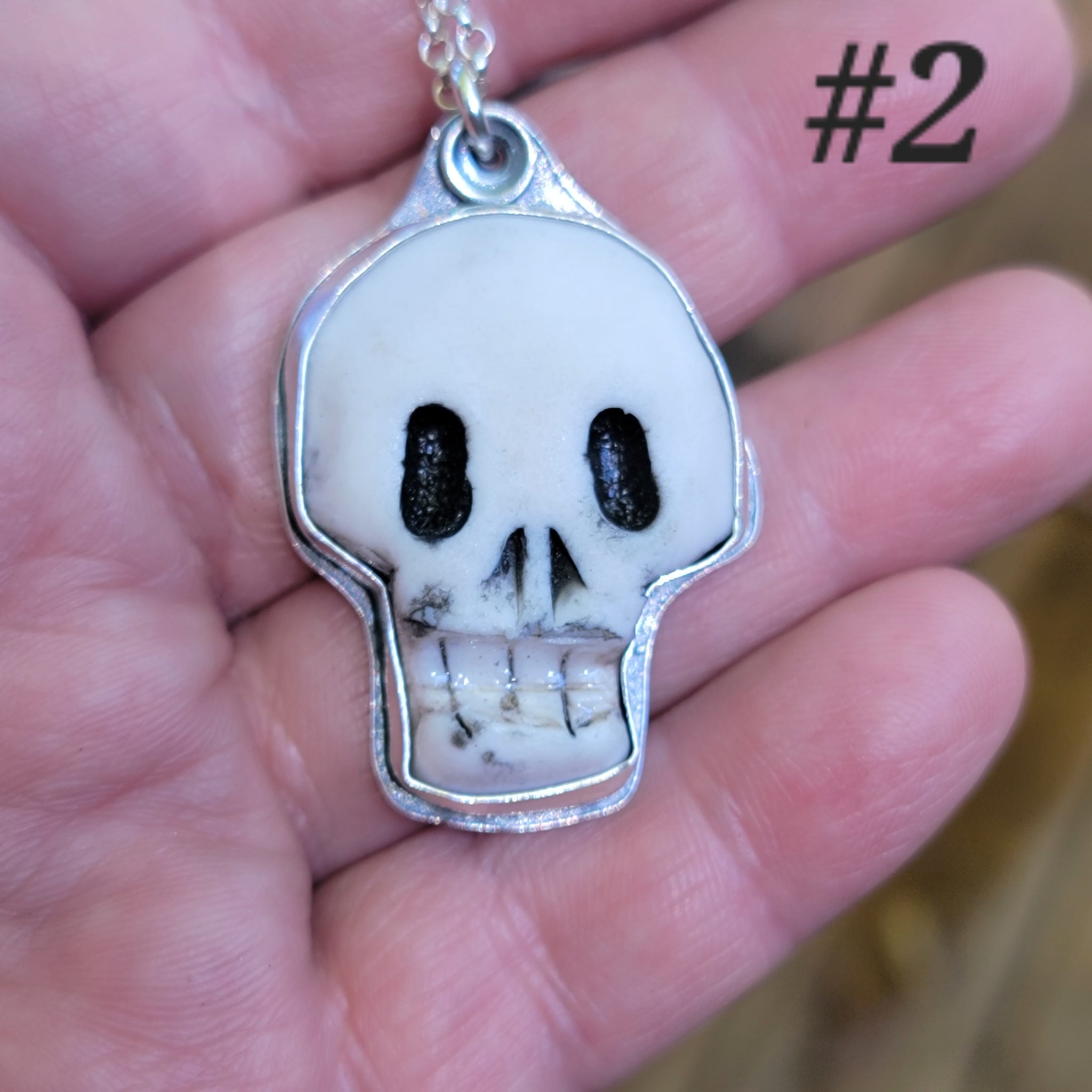 Nerd Skullies - Ceramic Pendants & Ring Halloween Collection