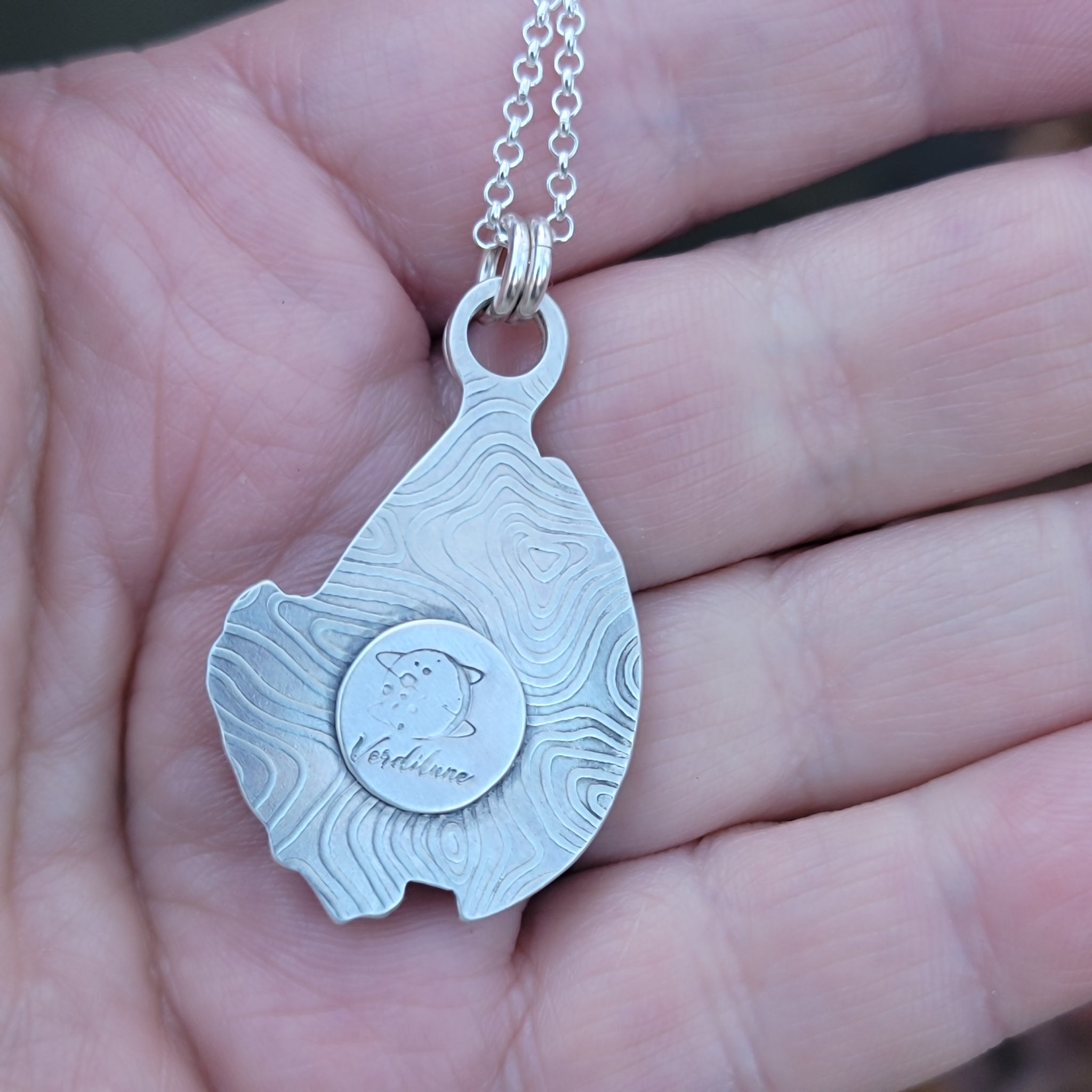 Part 2: Dendritic Agate Pendant Collection in Sterling Silver