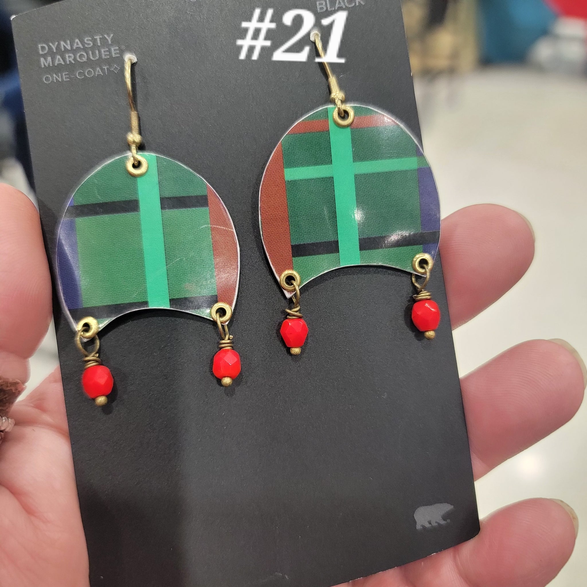 Holiday 2025 Collection - Repurposed Vintage Tin Earrings & Necklaces