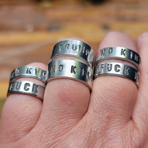 50501 Handstamped Brass Bar Necklace