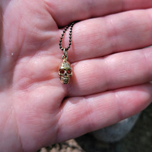 Bronze Skull Pendant