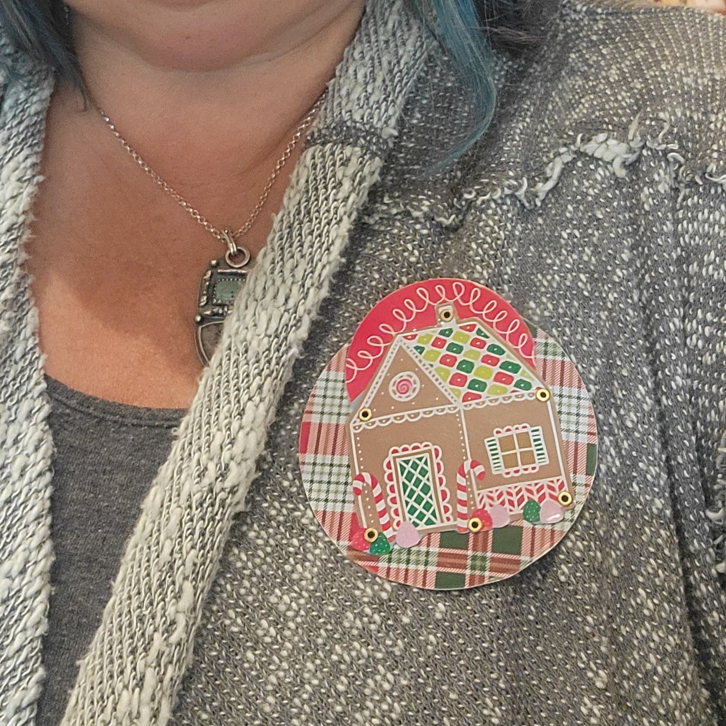 Holiday 2025 Collection - Repurposed Vintage Tin Earrings & Necklaces