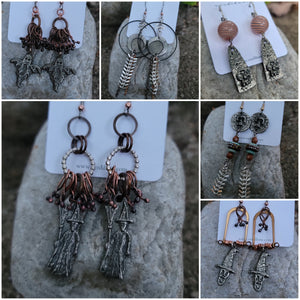 Burial Ground Halloween Earring Collection