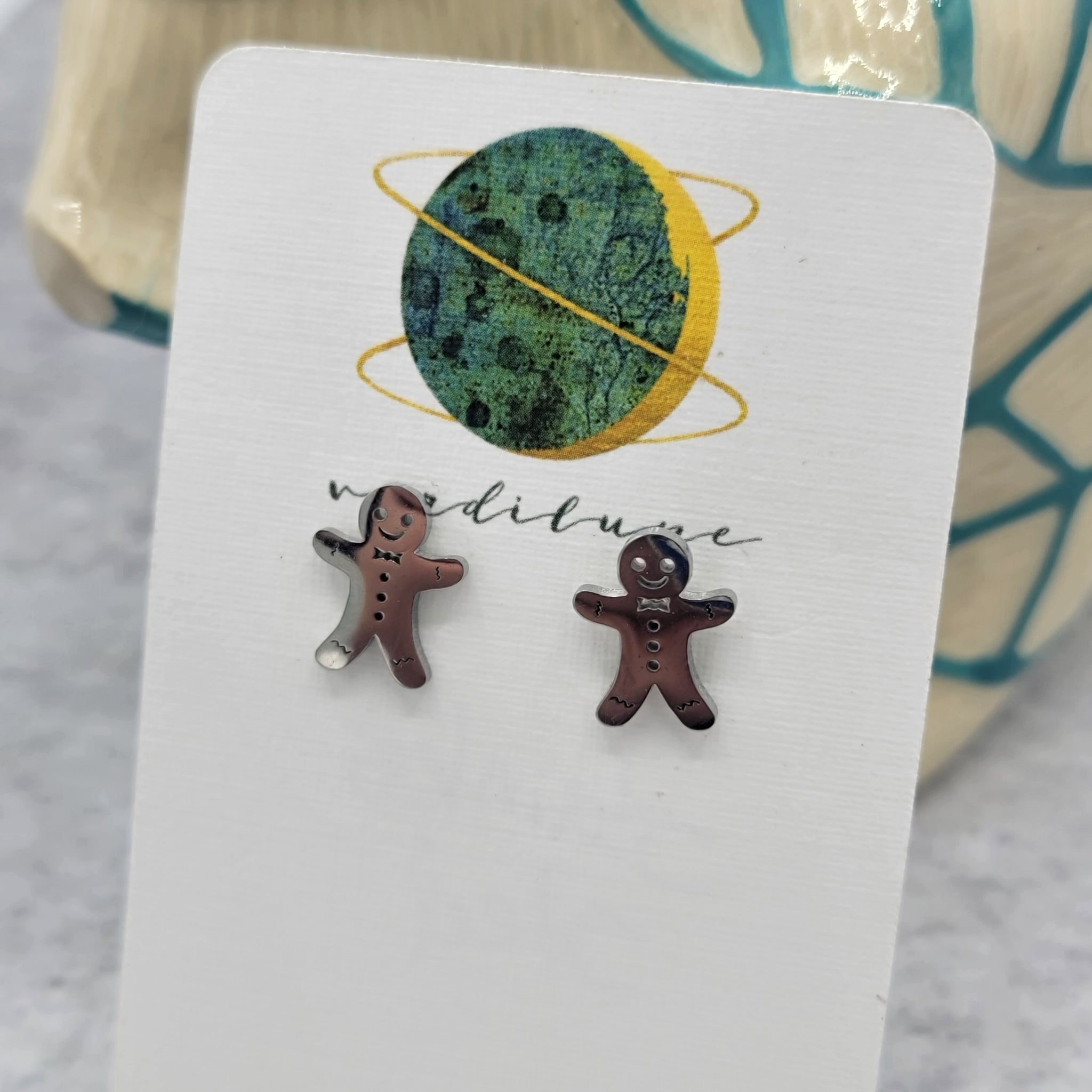 Holiday Stainless Steel Post Earrings