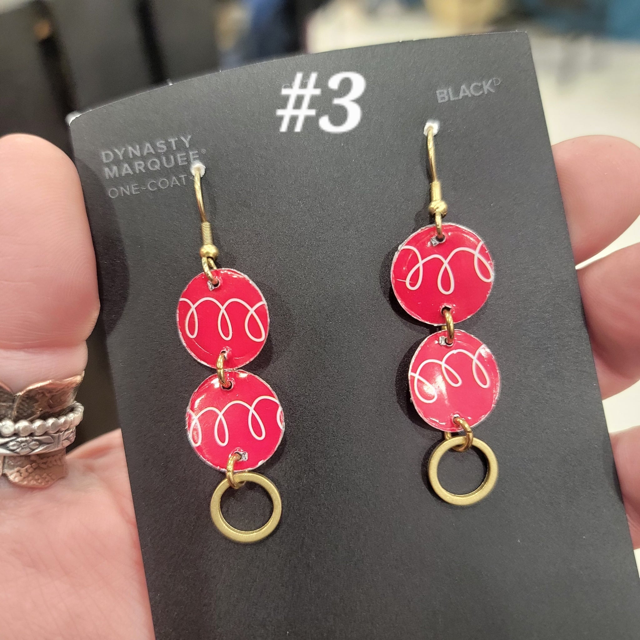 Holiday 2025 Collection - Repurposed Vintage Tin Earrings & Necklaces