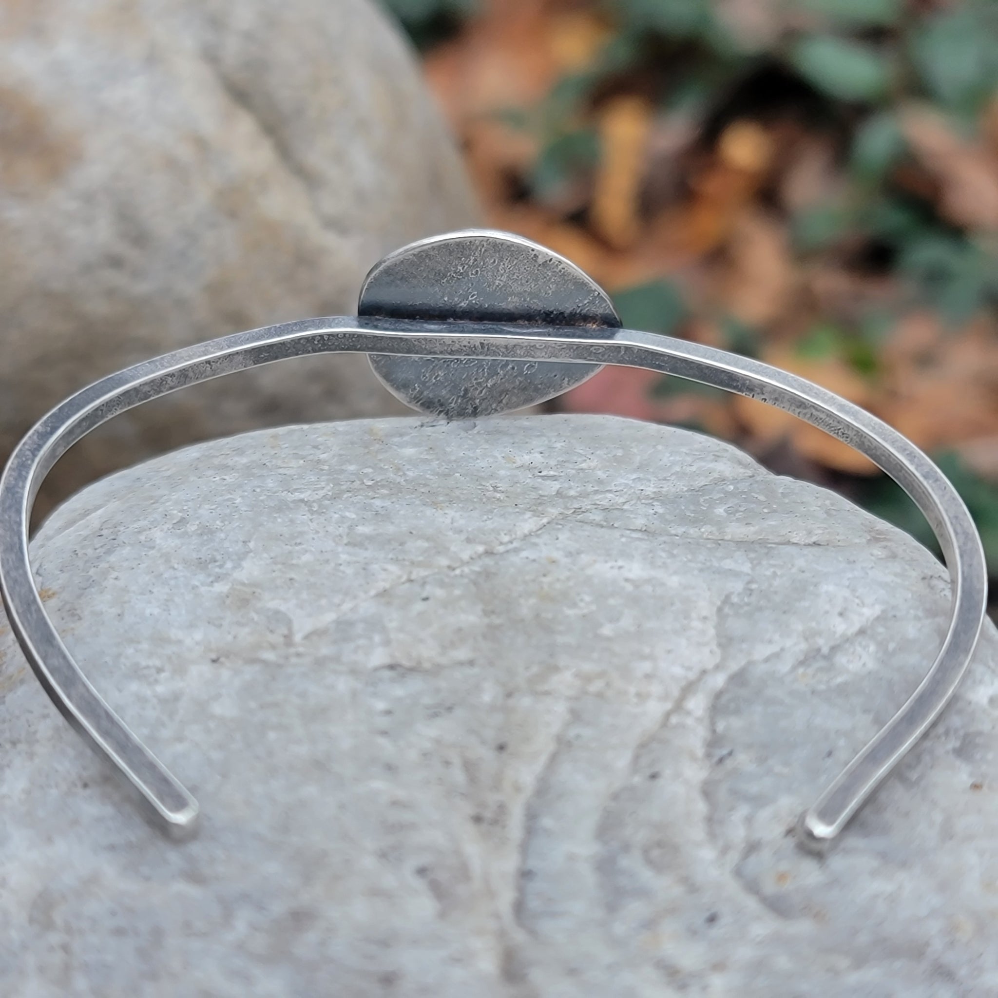 Gemstone Cuff Bracelet Collection in Sterling Silver