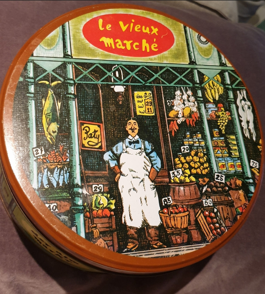Le Vieux Marché Collection - Repurposed Vintage Tin Earrings