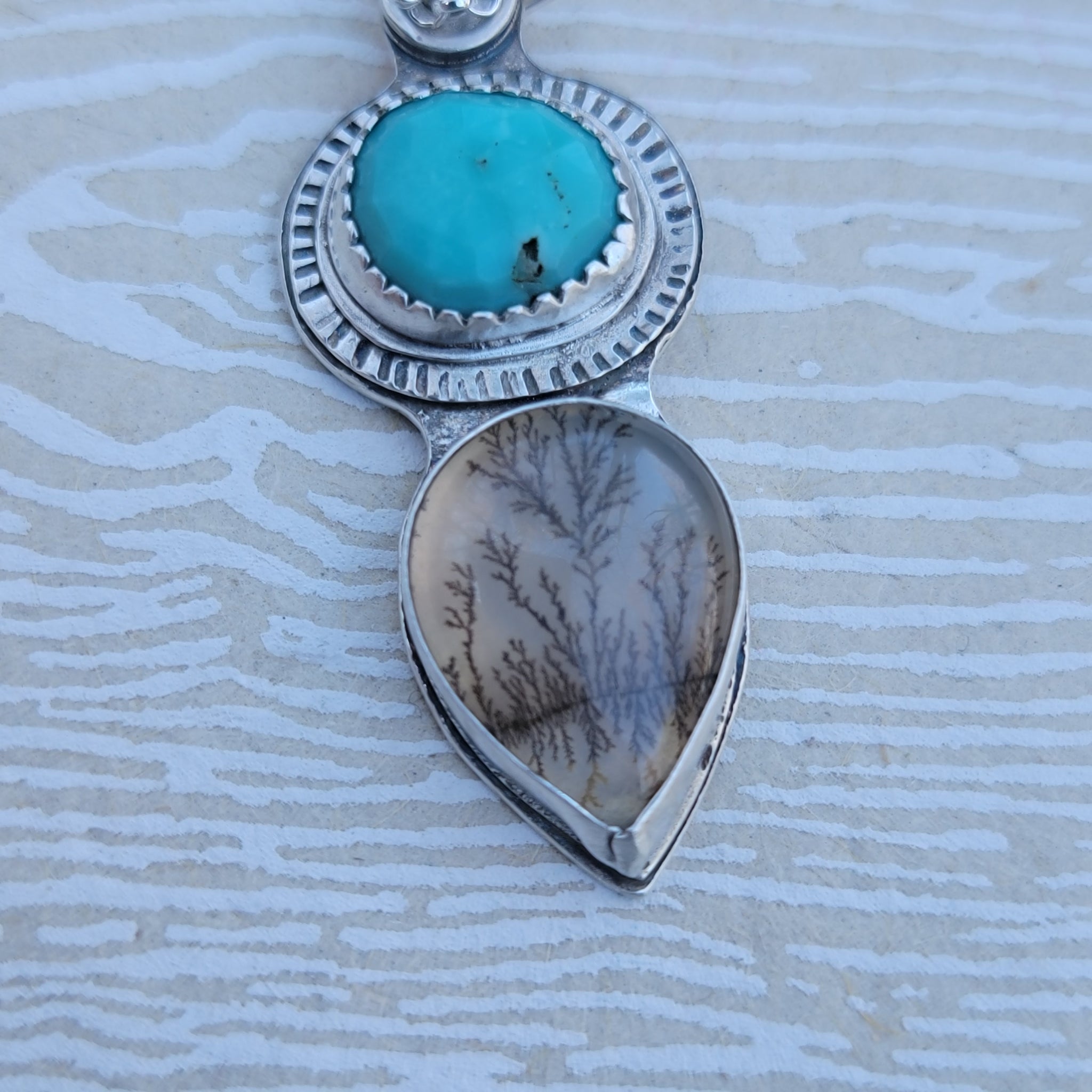 Part 2: Dendritic Agate Pendant Collection in Sterling Silver