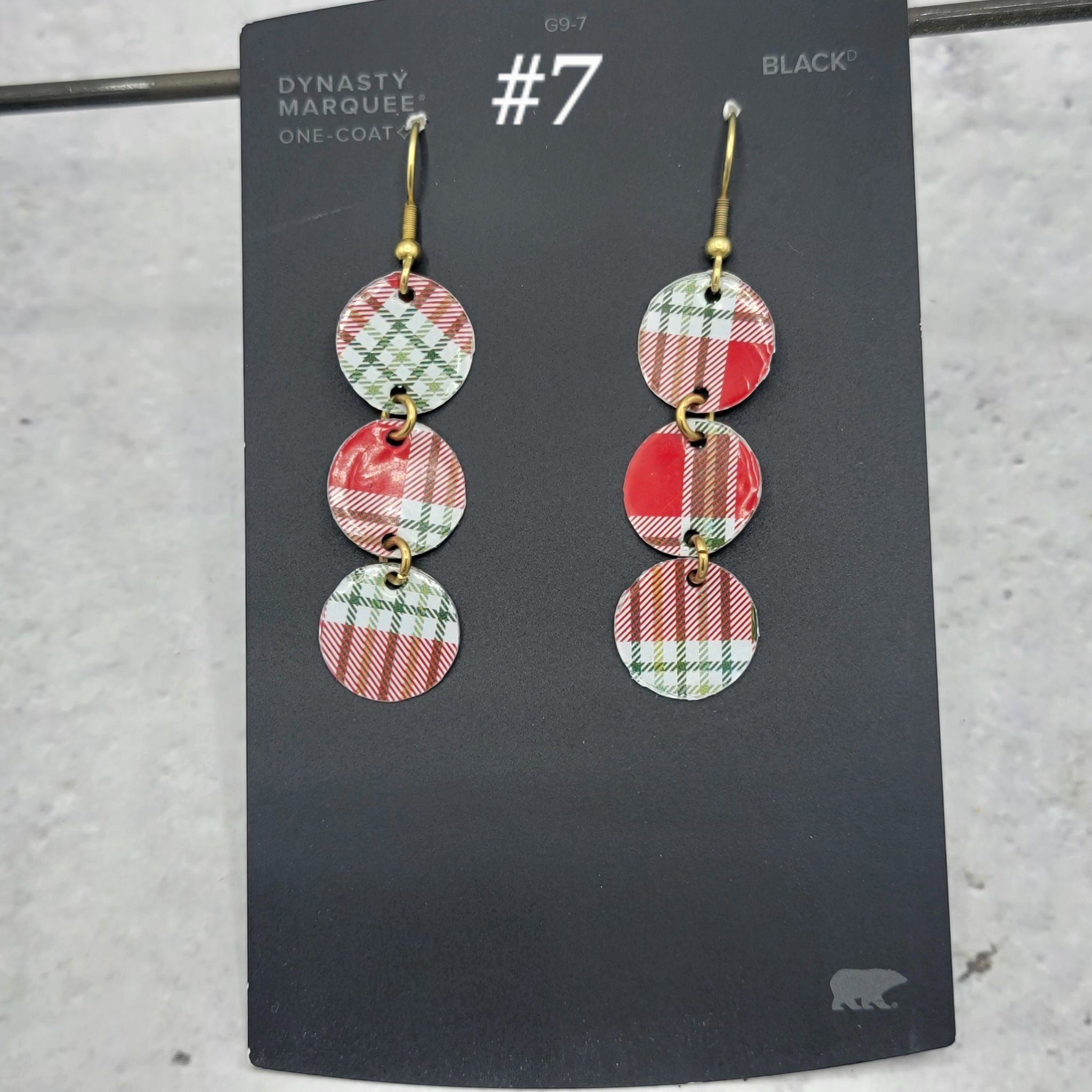 Holiday 2025 Collection - Repurposed Vintage Tin Earrings & Necklaces