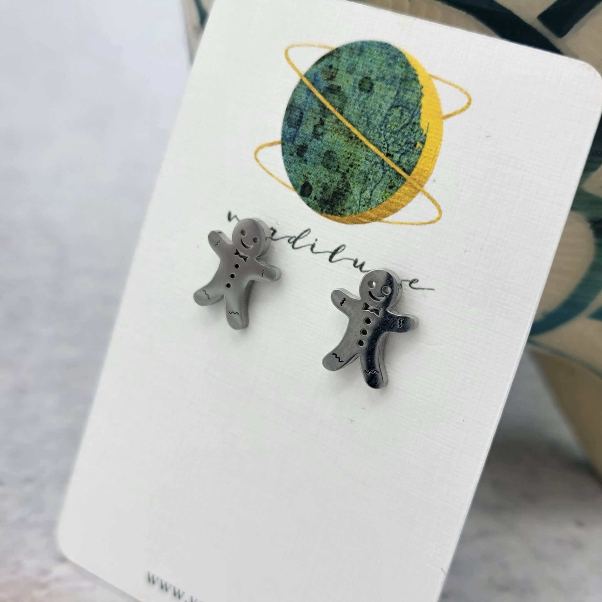 Holiday Stainless Steel Post Earrings