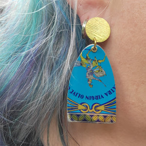 Olive Oil Canister Collection - Repurposed Tin Earrings