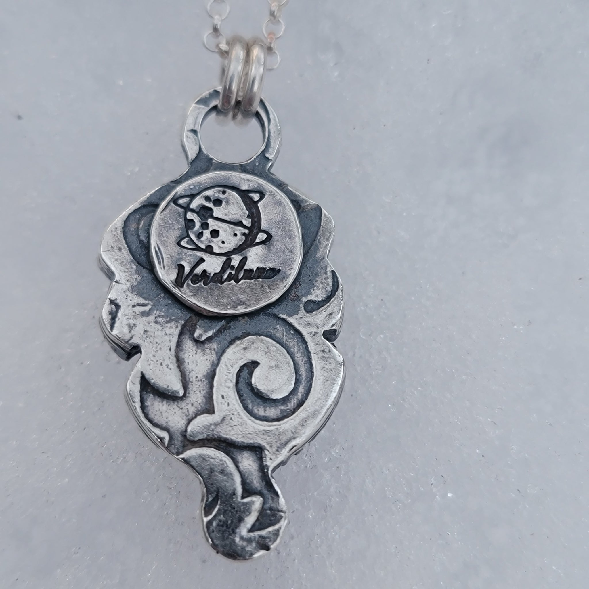 Scarab Beetle Pendants in Sterling Silver