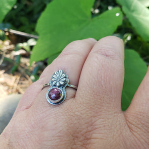 Sterling Silver Token Gemstone Rings - Rubies & Sapphire