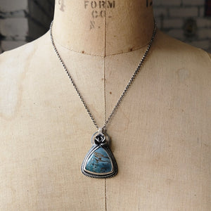 DEPTHS Teal Gemstones Collection in Sterling Silver