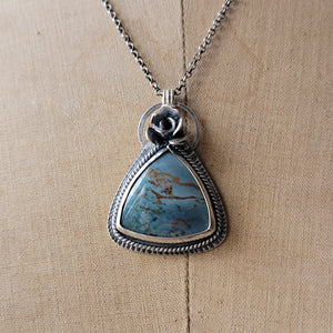 DEPTHS Teal Gemstones Collection in Sterling Silver