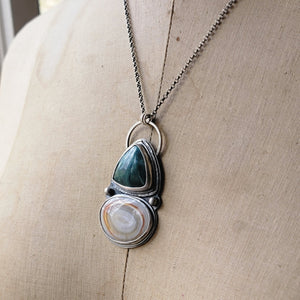 DEPTHS Teal Gemstones Collection in Sterling Silver