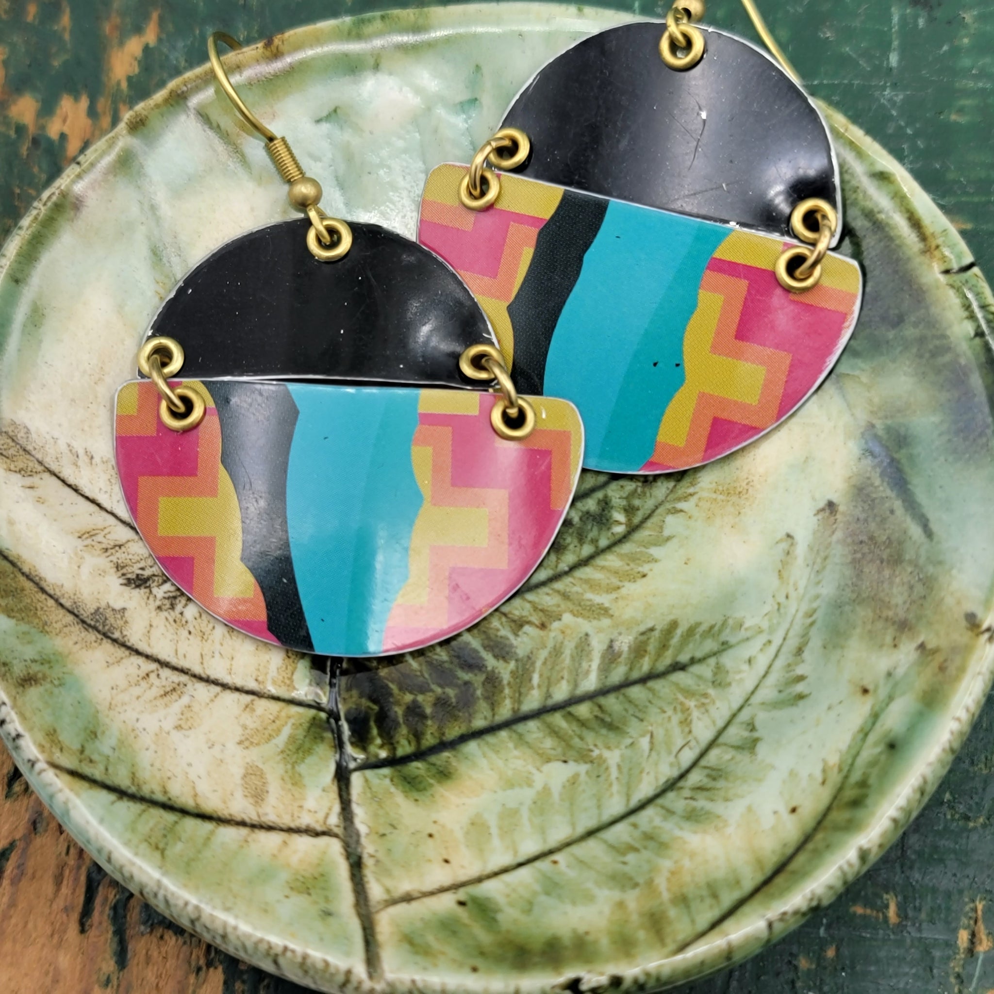 The Spirit of Mexico Collection - Repurposed Vintage Tin Jewelry