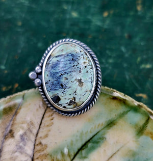 DEPTHS Teal Gemstones Collection in Sterling Silver